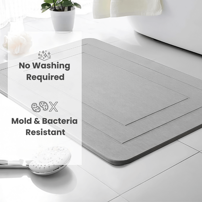 Stone Bath Mat | Fast Drying & Water Absorbing