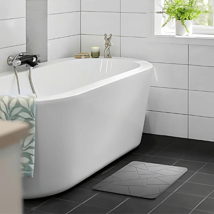 Stone Bath Mat | Fast Drying & Water Absorbing