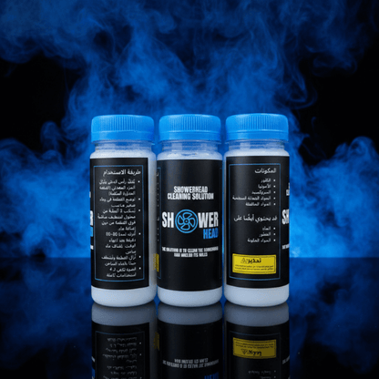 تنظيف فتحات رأس الدش